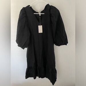 A New Day Black midi dress